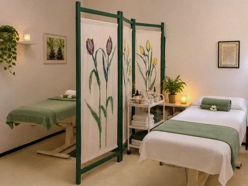 Prostor za tretmane lica i masaže, salon Beauty S&O, Bogatić